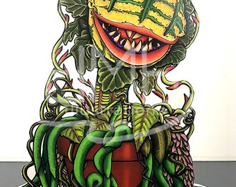 Little Shop of Horrors Audrey II Stand-up or Print