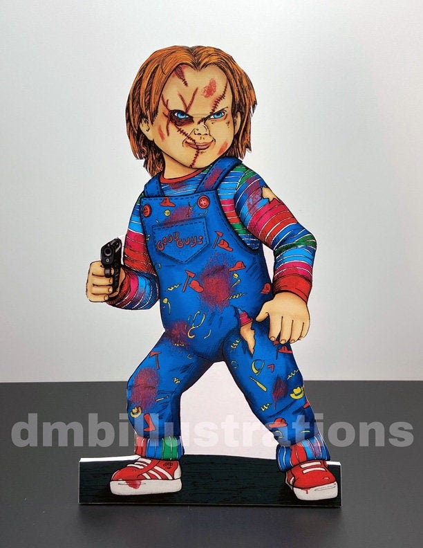 Chucky Child's Play Ink by SWAVE18 on deviantART  Skull coloring pages,  Unicorn coloring pages, Halloween coloring