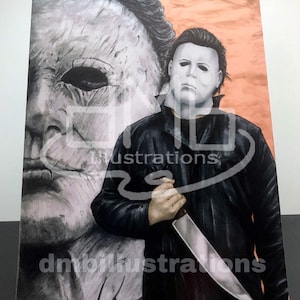 Michael Myers Stand-up or Print