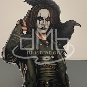 The Crow Stand-up or Print