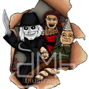 Puppet Master Stand-up or Print image 3