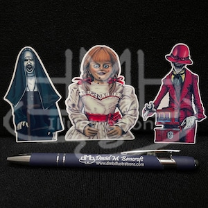 Conjuring Weatherproof Stickers - Set or Individual