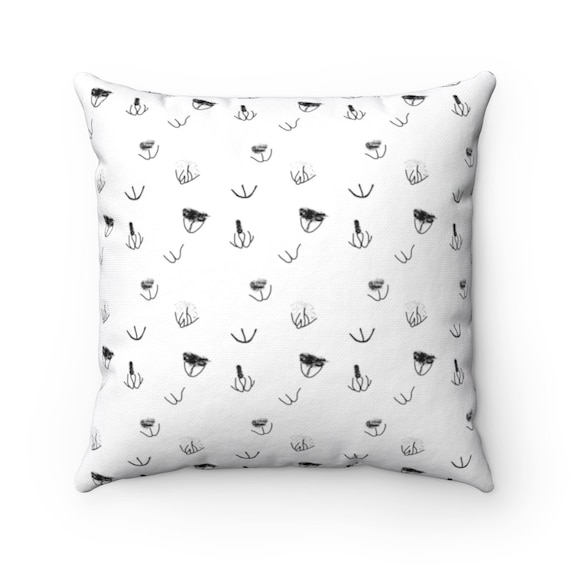 pillow with print