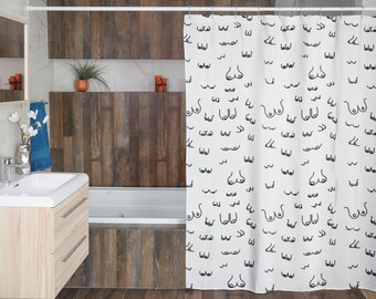 Boob Shower Curtain - Etsy UK