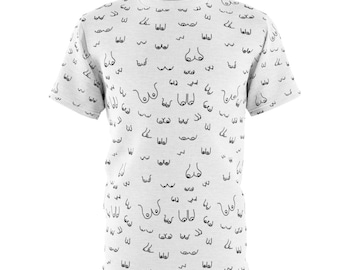 camiseta unisex boobie / camiseta arte boob / camisa bonita teta / ropa piqueros / camisa de lactancia / camiseta de lactancia / regalo booby / feminista