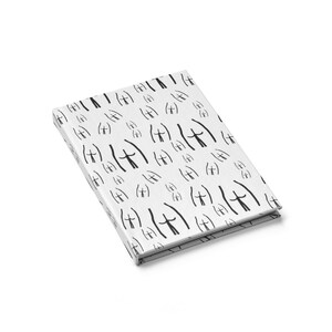UNLINED Butts print journal | butt sketchbook | unlined journal | feminist gift | best friend gift | i like your butt | line art sketchbook