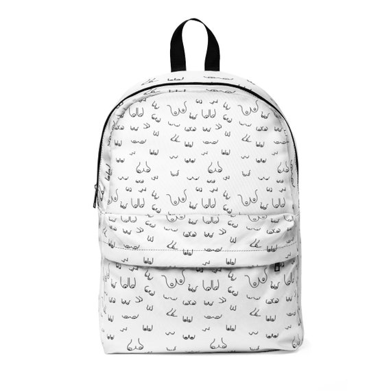 Tetas Impresión Unisex Classic Mochila / mochila feminista / | Etsy México