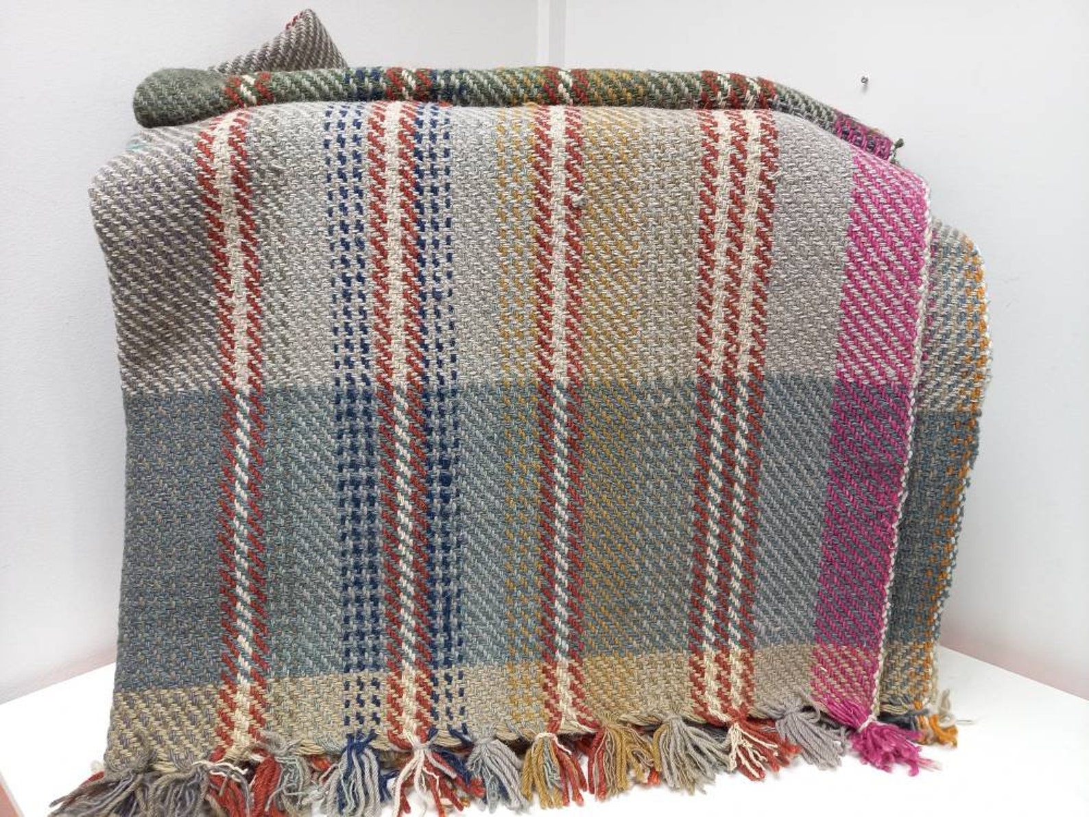 Large Wool Traditional Nepalese Blanket Etsy