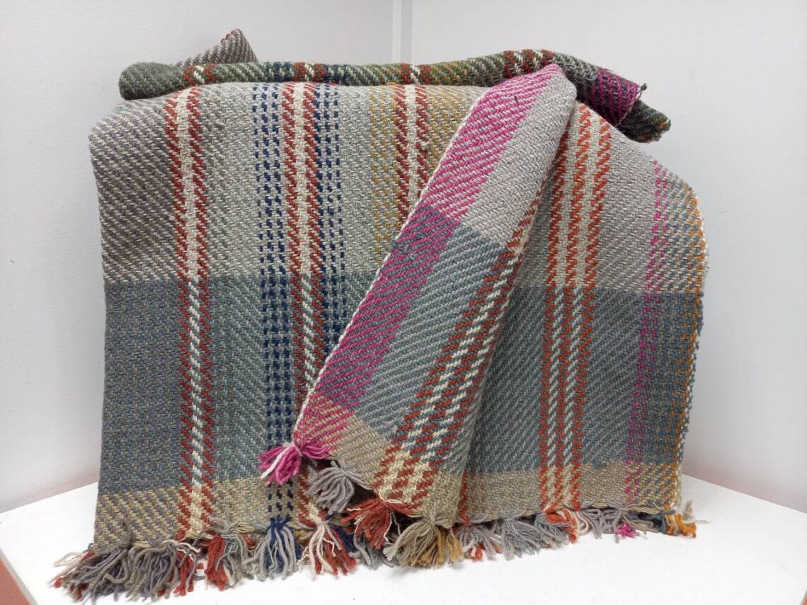 Large Wool Traditional Nepalese Blanket Etsy