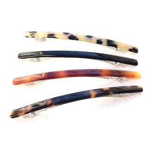 Cellulose Acetate Hair Clip French - Etsy display picture 1