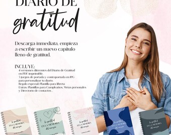 Gratitude Journal Printable: Daily Reflection Planner (PDF Download)