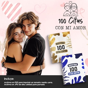 100 Citas para Enamorarse Más | Álbum Digital de Amor | Archivos PDF y JPG de Alta Calidad