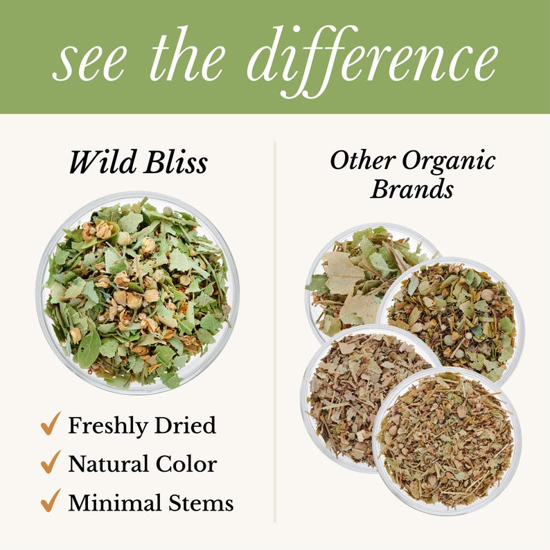 Organic Linden Flower Tea - Caffeine Free Calming Herbal Support afbeelding 8