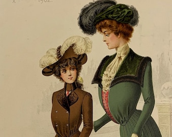 Antique 1902 MCall’s Fashion Illustration