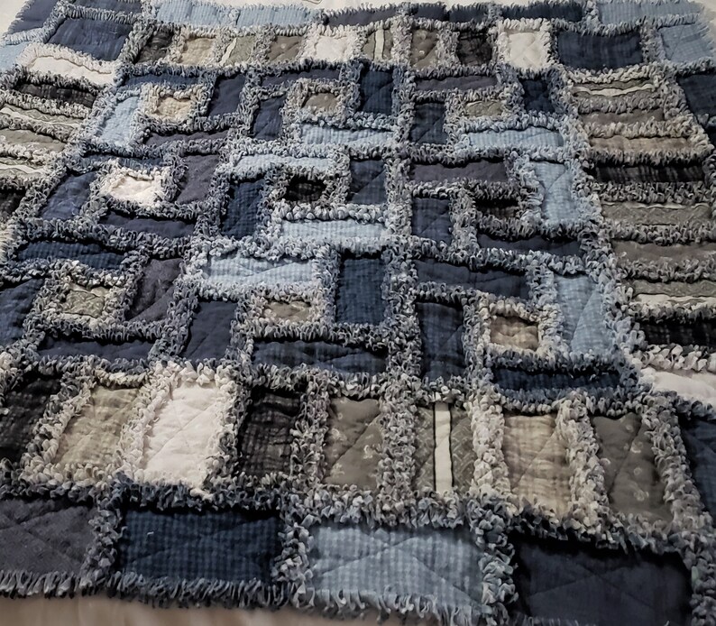 Flannel Rag Quilt Kit Woolies Flannel Complete Kit Precut Etsy