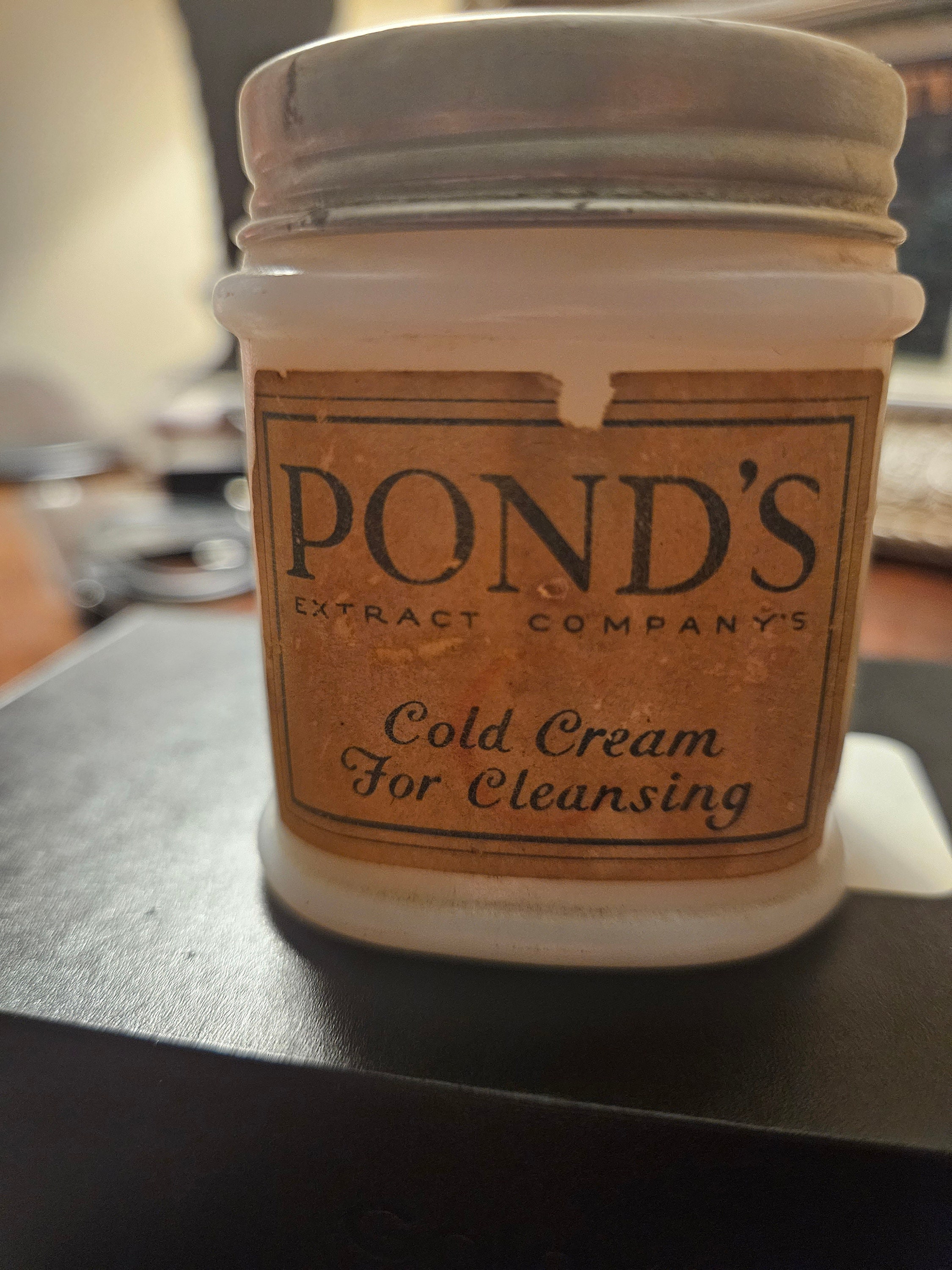 Antique Ponds Cold Cream Jar - Etsy