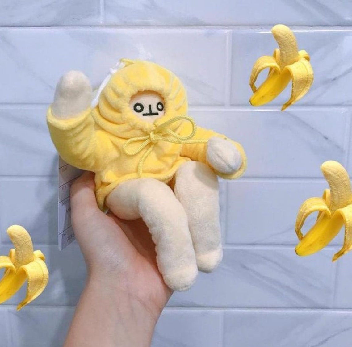 Banana Man Banana Doll Banana Plush Banana Pillow Body Etsy