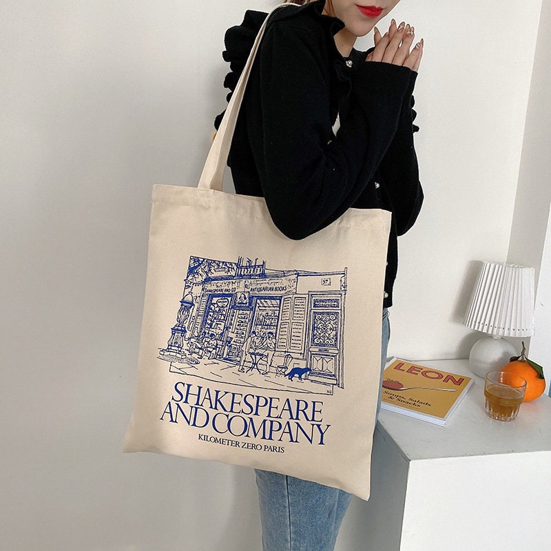 Shakespeare and Company Tote Bag / Daunt Books Canvas Tote Bag | Etsy