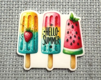 Ice Cream Needle Minder-Needle Minder-Cover Minder-Cross Stitch Minder-Cross Stitch-Fridge Magnet-Needle Nanny-Stitching Minder-Ice Cream