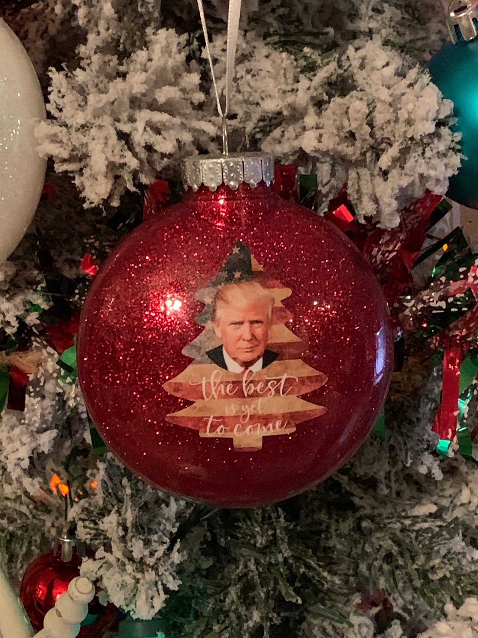 Trump Christmas Ornament Trump Ornament for Christmas Tree. Etsy