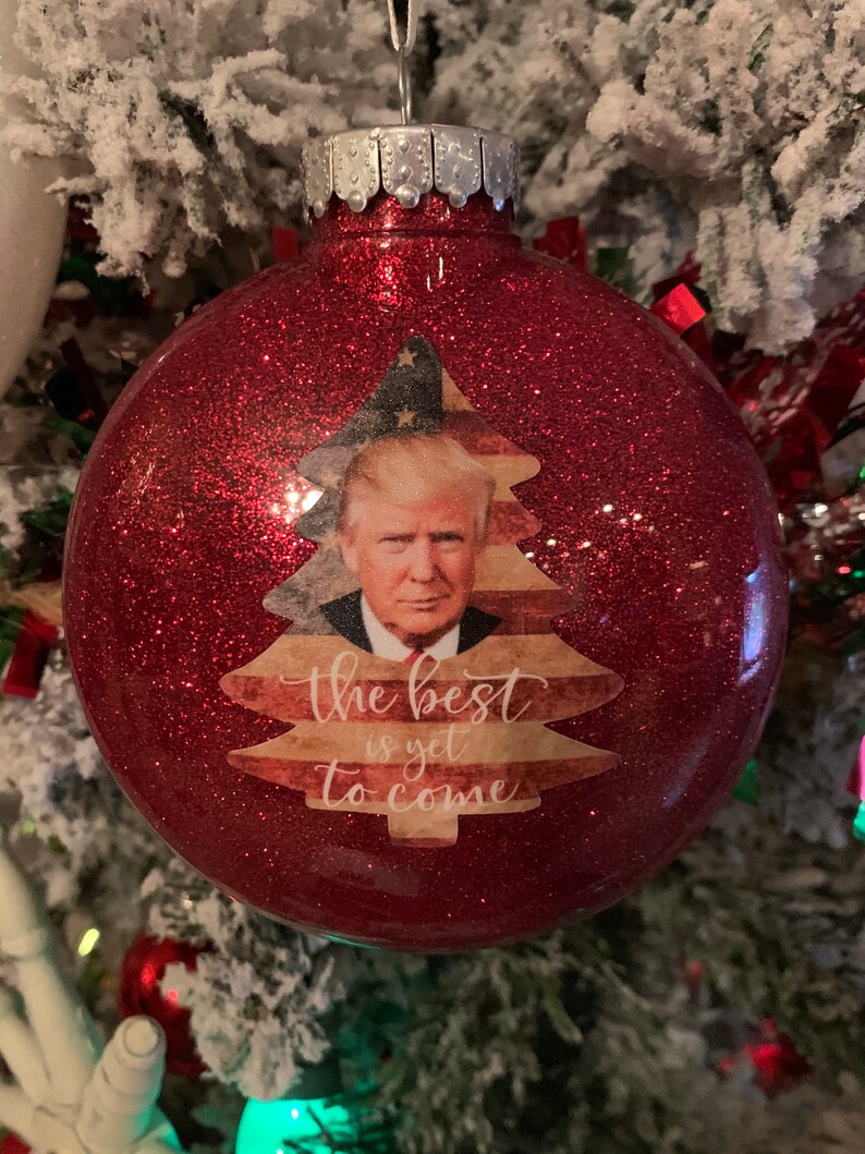 Trump Christmas Ornament Trump Ornament for Christmas Tree. Etsy