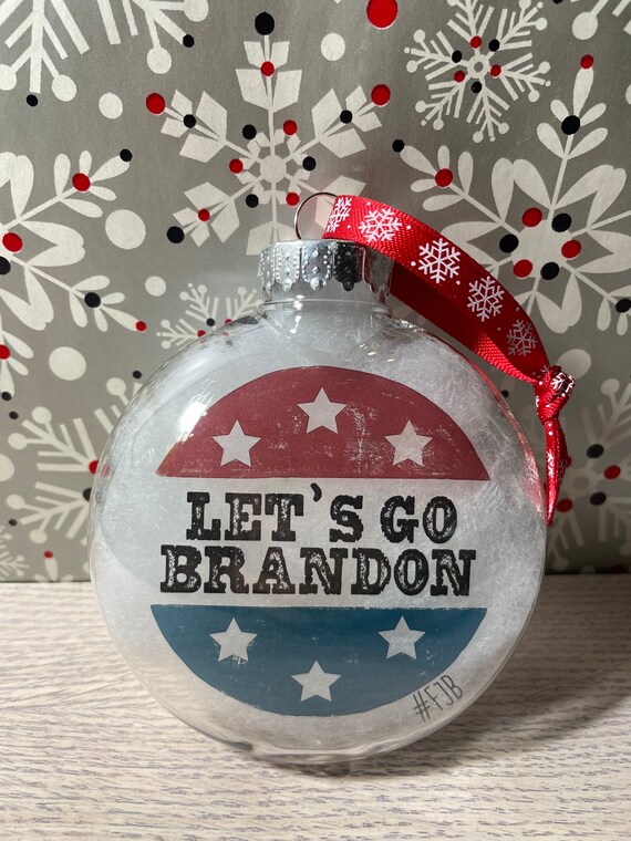 Armstrong and Getty Lets Go Brandon Christmas Ornament