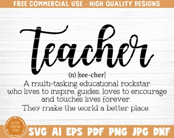 Download Teacher Noun Etsy