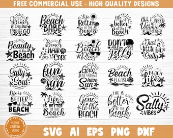 Download Beach Quote Svg Etsy