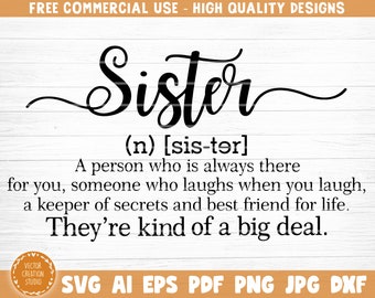 Download Sister Quote Svg Etsy