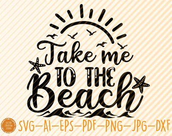 Love The Beach Svg Etsy