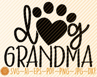 Download Dog Grandma Svg Etsy PSD Mockup Templates