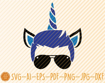 Download Boy Unicorn Svg Etsy