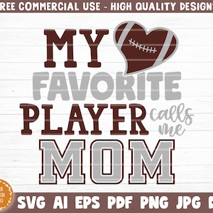 Fußball Lieblingsspieler ruft mich Mama SVG geschnitten Datei, Liebe Fußball SVG, Vektor druckbare ClipArt, Fußball Mama Papa Schwester Shirt Druck Svg