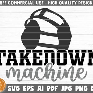 Wrestling Takedown Machine Svg Cut File, Love Wrestling Svg, Wrestling Mom Dad Shirt Svg, Wrestling Life Svg, Silhouette Cricut