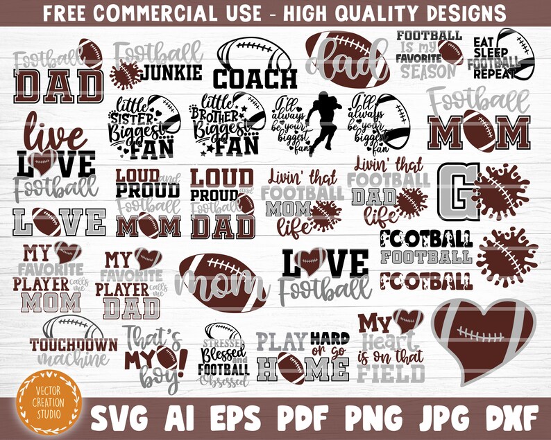 Free Free 346 Love Football Svg Free SVG PNG EPS DXF File