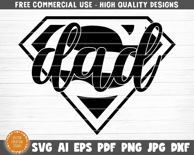 Download Clip Art Super Dad Svg File Dad Shirt Print Dad Funny Quote Svg Super Dad Vector Printable Clipart Father Funny Sayings Dad Life Svg Art Collectibles