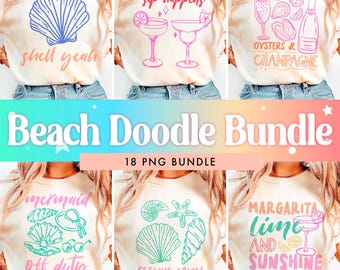 Funny Beach Png Bundle, Seashell Png, Coquette Seashell Png, Beach Png, Seashell Shirt Png, Summer Vibes Png, Summer Png, Sea Png, Beach Png