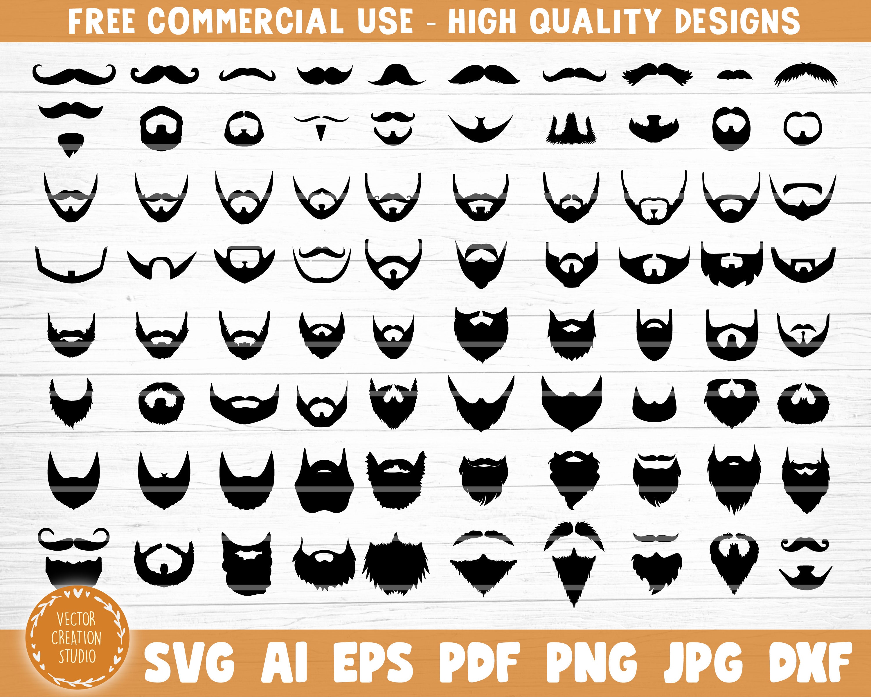 80 Beard Bundle Svg Beard Clipart Svg Beard Silhouette - Etsy 80 Beard Bundle Svg Beard Clipart Svg Beard Silhouette - Etsy