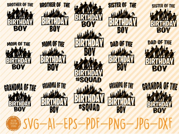 Download Femres: Fortnite Birthday Card Cricut