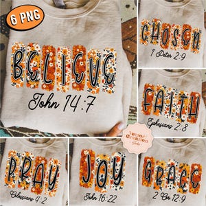 Floral Bible Fall Bundle Png, Fall Sublimation, Grace Joy Pray Png Png, Bible Verse Png, Autumn Bible Png, Fall Jesus Png,Bible Verse Bundle