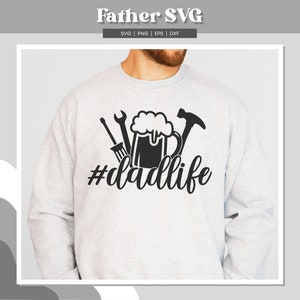 Dad Life Beer Tools Svg, Dad Svg, Father Svg, Father’s Day Svg, Dad Quote Svg, Best Dad Ever Svg, Daddy Svg, Dad Svg Bundle, Svg Cricut File