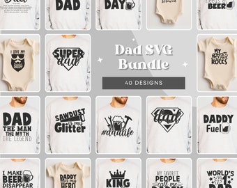 Dad Bundle Svg, Father Bundle Svg, Father’s Day Svg, Dad Quote Svg, Best Dad Ever Svg, Daddy Svg, Dad Svg Bundle, Svg Files for Cricut
