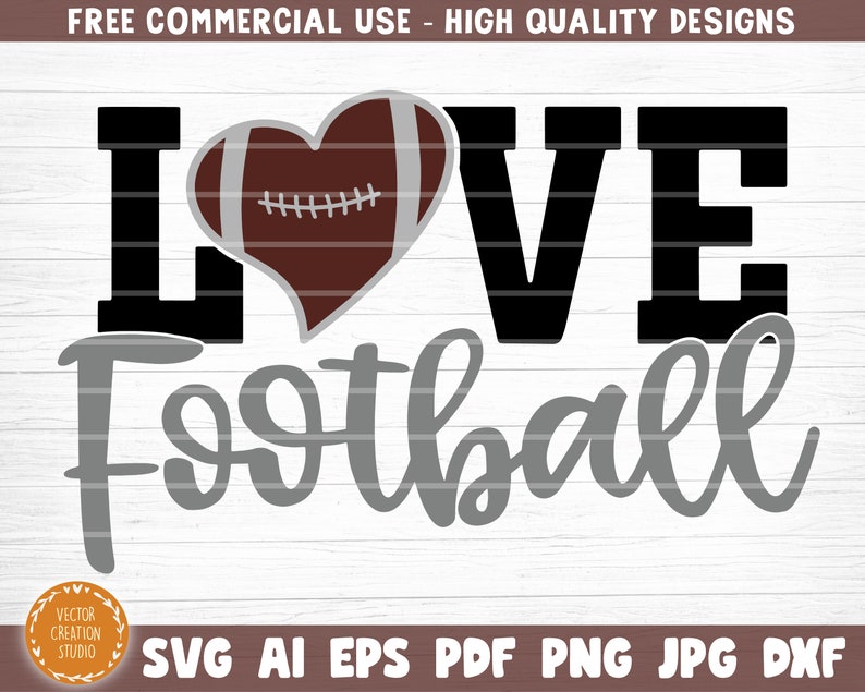 Download Clip Art Art Collectibles Vector Printable Clip Art Football Mom Dad Sister Shirt Print Svg Cricut Football Life Svg Love Football Svg Cut File