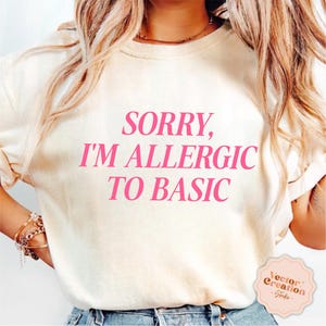 Mi dispiace, sono allergico a Basic SVG PNG, citazione sarcastica SVG, sarcasmo SVG, pacchetto SVG divertente, citazione divertente PNG, citazione divertente SVG, citazione impertinente SVG