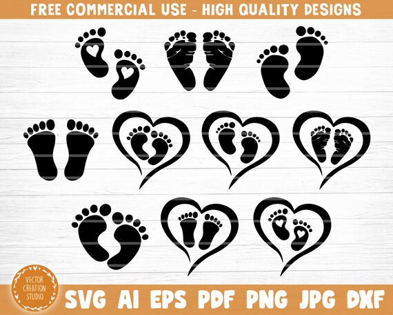 Download Baby Feet Bundle Svg Baby Bundle Svg Feet Bundle Svg Baby Etsy