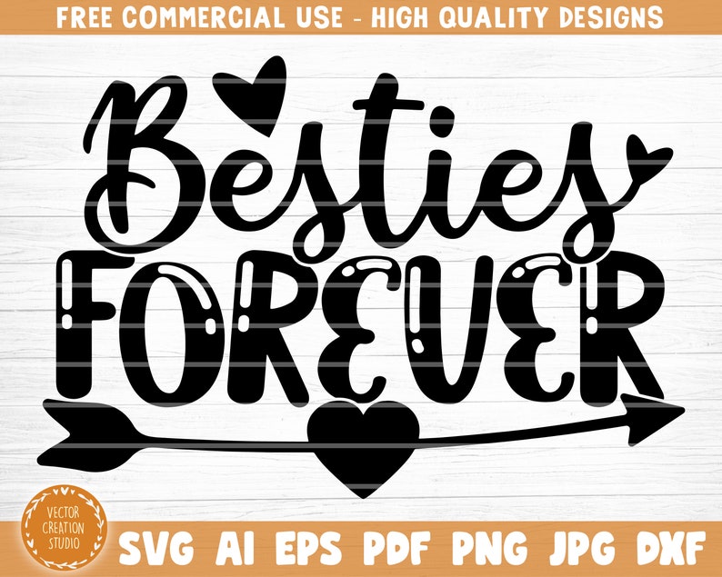 Download Clip Art Art Collectibles Best Friends Vector Printable Clipart Funny Friendship Svg Besties Forever Svg File Friendship Quote Svg Friendship Saying Svg