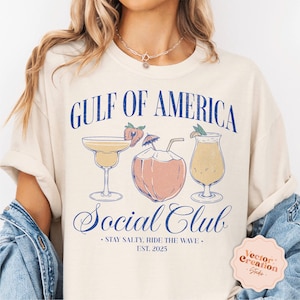 Golfo d'America Png, Golfo del Messico Social Club, Social Club Png, Maglietta Social Club, Coquette Social Club Png, Fiocco Coquette Png, Maglietta alla moda