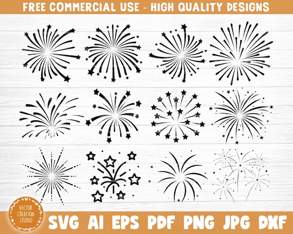 Download Fireworks Bundle Svg Fireworks Svg Cut File Fireworks Etsy
