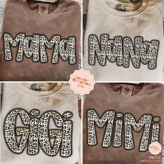 Leopard Mama Png Bundle, Mama Png Bundle, Preppy Fall Mama Png, Retro Mama Png, Lace Mama Png, Mimi Nana Gigi Png, Glitter Mama, Autumn Png