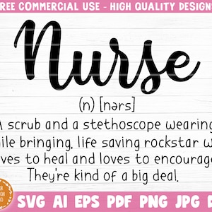Infirmière Définition Svg Fichier, Infirmière Définition Imprimable Vector Clipart, Infirmière Définition Cricut, Infirmière Signe Svg, Infirmière Citation Svg, Infirmières Svg